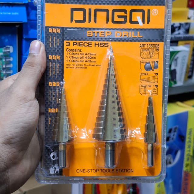 Step drill bits 4mm - 32mm_img_3