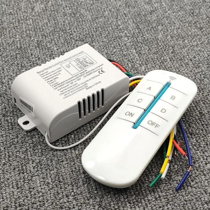 4 Way 220V Remote Control Device
