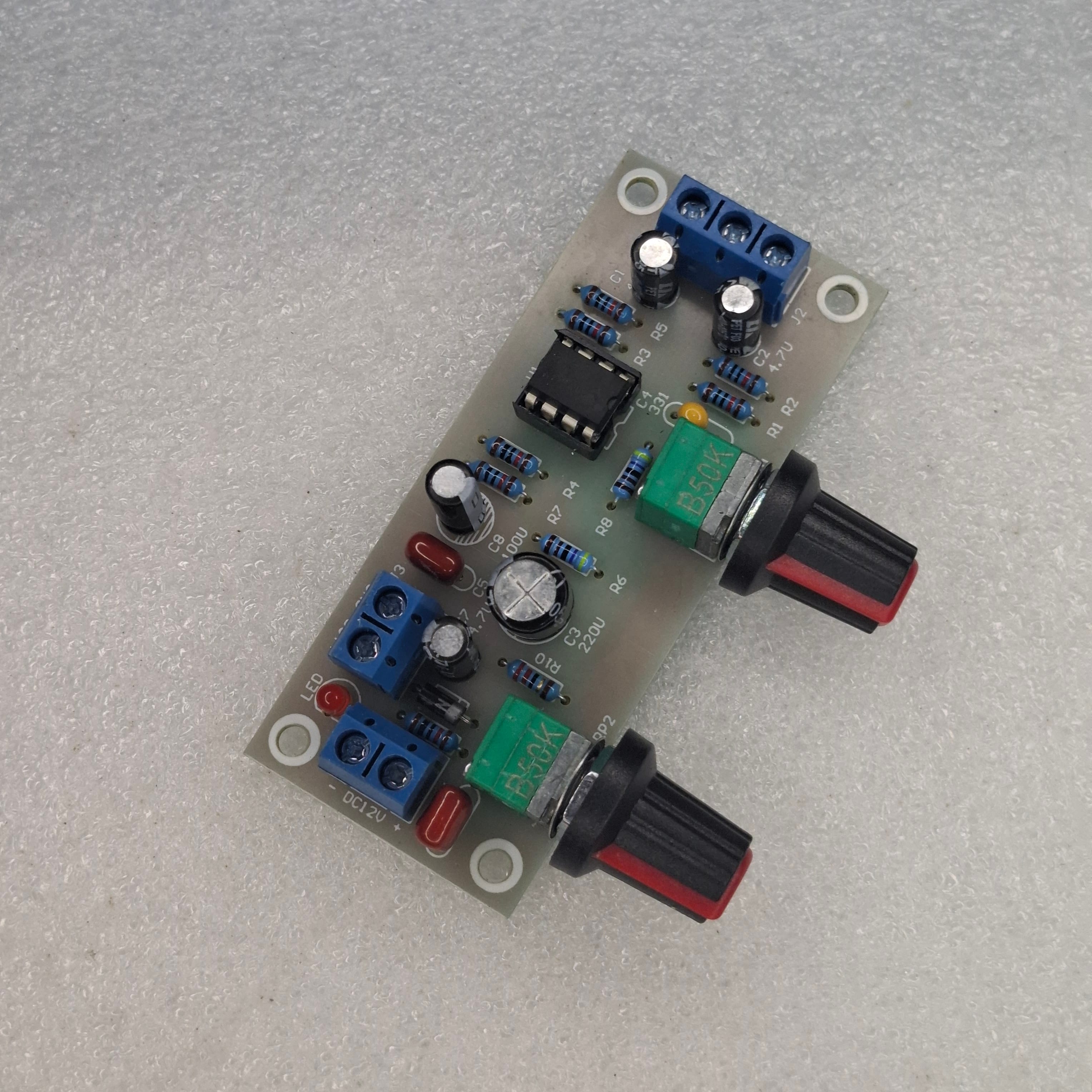 Low-pass filter board Single power, 10-24V ultra-heavy subwoofer