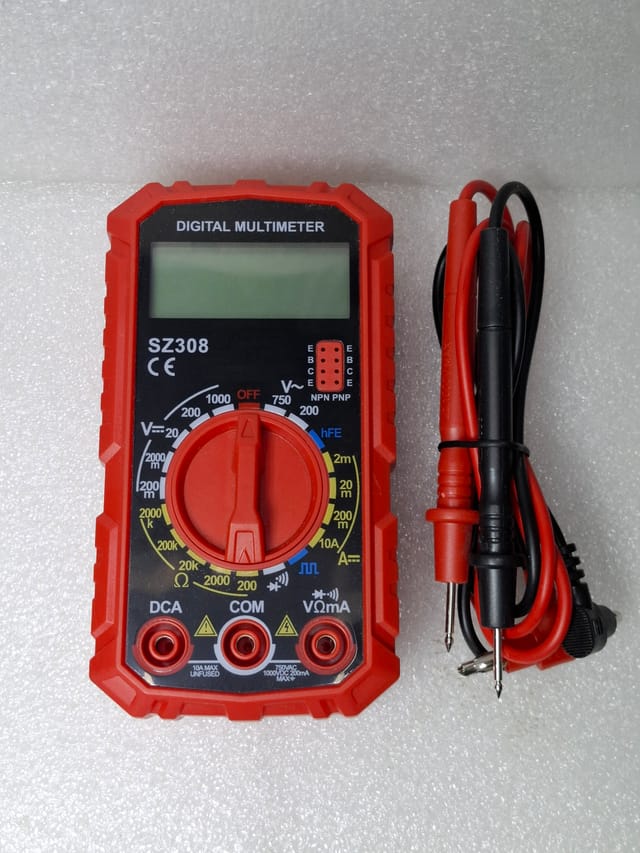 ANENG SZ308 Digital Multimeter Voltage Resistance Meter AC/DC Current Meter Electrician LCD_img_1