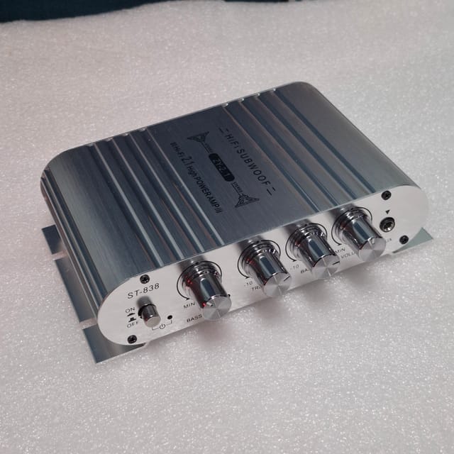 ST-838 + BT 2.1 Ampilifier Silver Colour_img_4