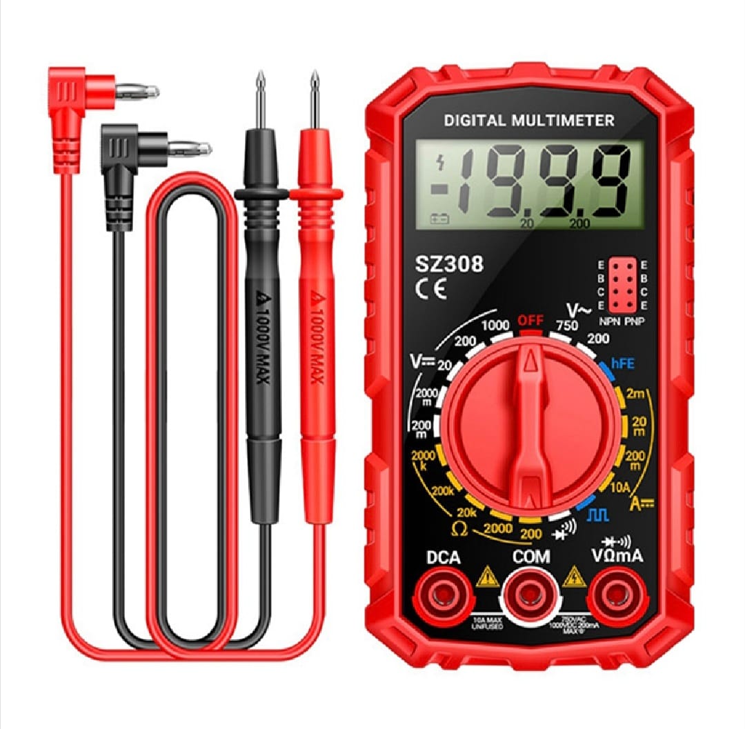 ANENG SZ308 Digital Multimeter Voltage Resistance Meter AC/DC Current Meter Electrician LCD