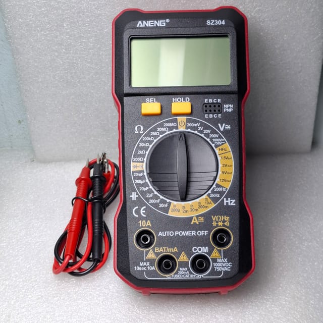 ANENG SZ304 Digital Multimete True RMS Handheld Multifunction High Precision Tester NCV AC/DC Votage Current Resistance Ohm_img_0