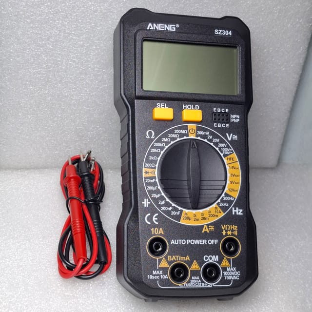 ANENG SZ304 Digital Multimete True RMS Handheld Multifunction High Precision Tester NCV AC/DC Votage Current Resistance Ohm_img_2