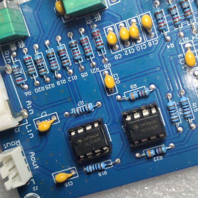 NE5532 Stereo Tone Control HiFi Pre-Amplifier Board_img_2
