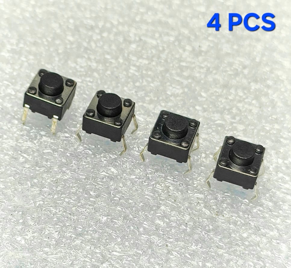 Mini Push button Switch (4 PCS)