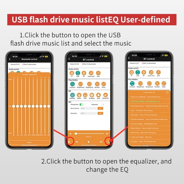 Sini Audio XY-T2002P 200W + 200W Amplifier_img_6