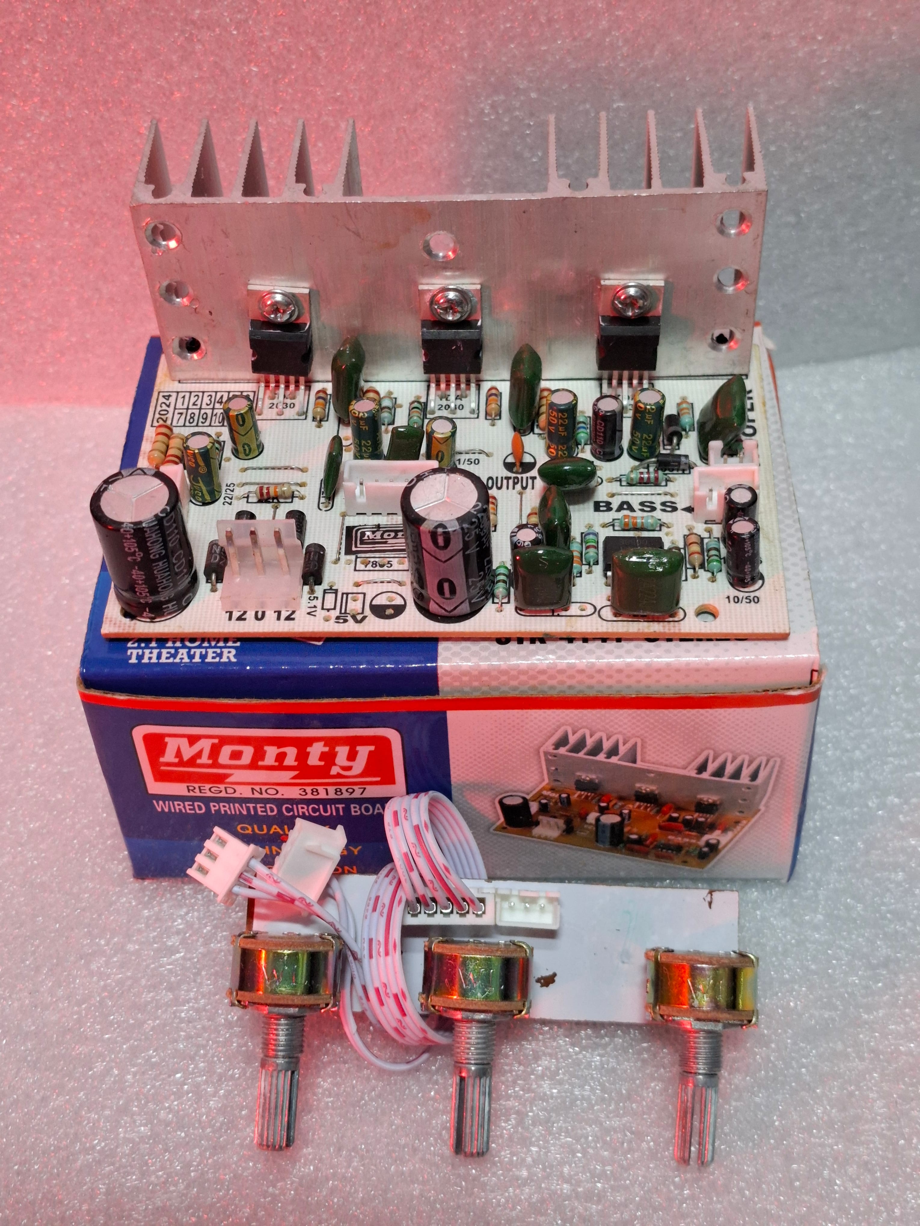 TDA 2030 2.1 Home Theatre Circuit