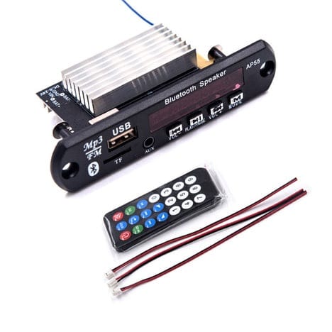 Gold-AP55 TPA3116 12V 24V MINI Audio Digital Power amplifier Stereo board 50W + 50W with bluetooth