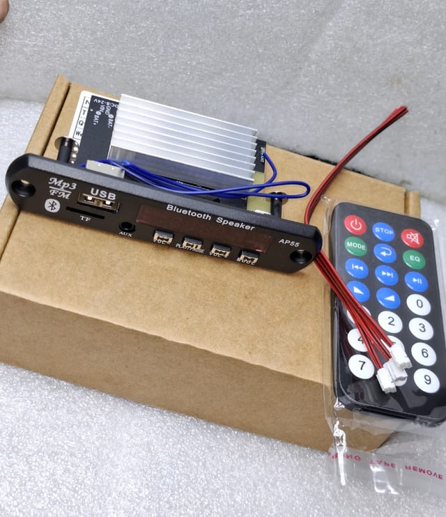 Gold-AP55 TPA3116 12V 24V MINI Audio Digital Power amplifier Stereo board 50W + 50W with bluetooth_img_3