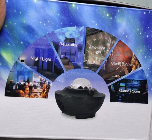 Galaxy Projector Star Starry Sky LED Night Light Projector Moon Lamp_img_1