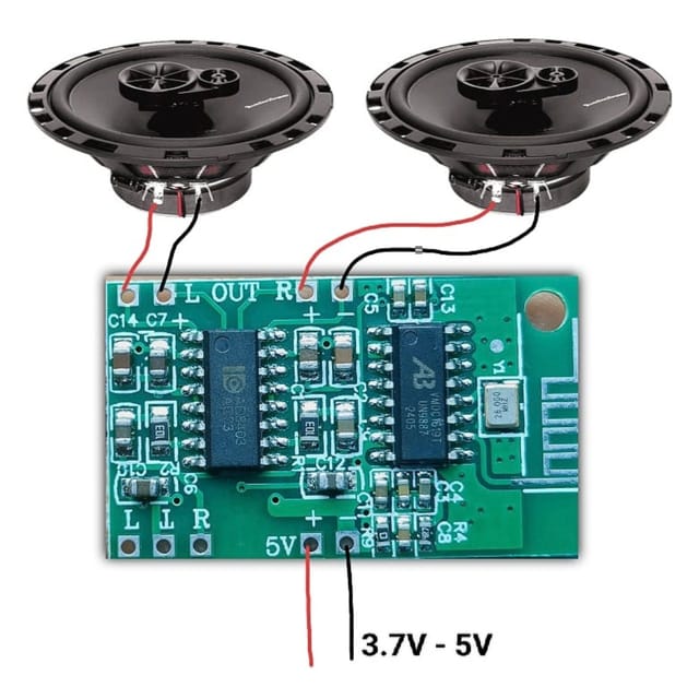 Mini Bluetooth amplifier circuit_img_0