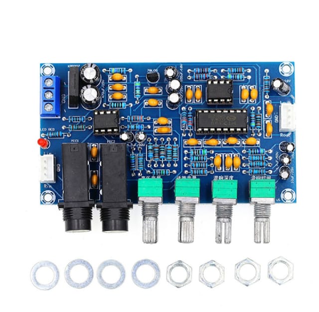 Bass Tone Board 2399 Dual AC12V Digital Microphone Karaoke Bass Tone Board_img_0