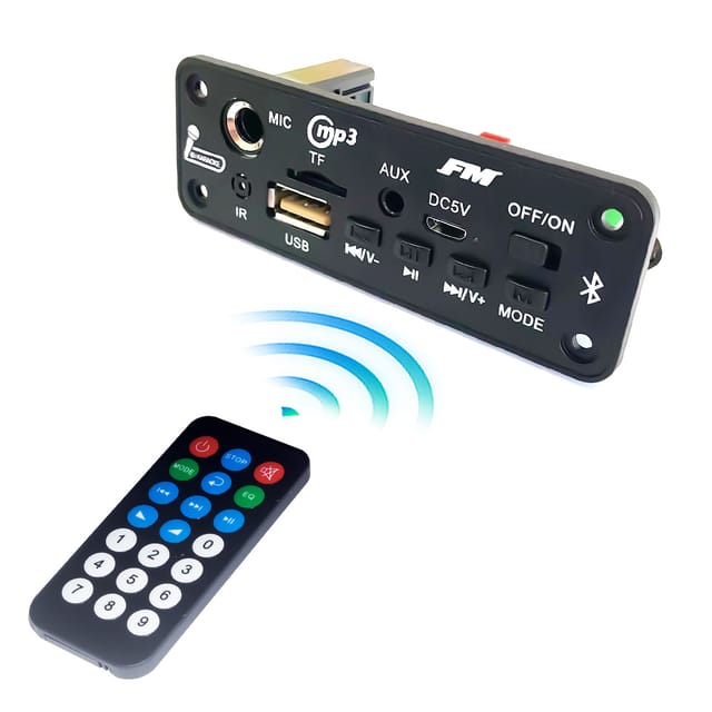 Bluetooth MP3 Decoder Board with Amplifier_img_1