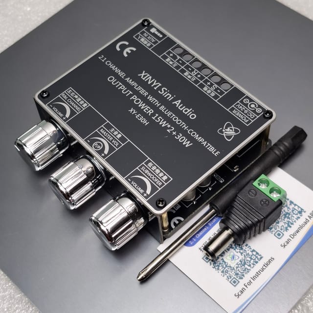 Sini Audio XY-E30H 2.1 App Control  Amplifier 15W+15W + 30W_img_0