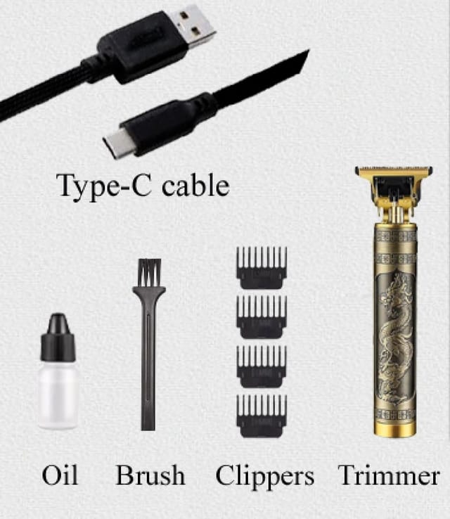 T9 Original Trimmer type C charging_img_1