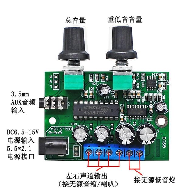 2.1 Amplifier Board 25W & 6W + 6W_img_1