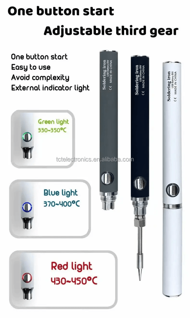 Rechargeable Mini Portable Soldering Iron 5V 8W_img_5