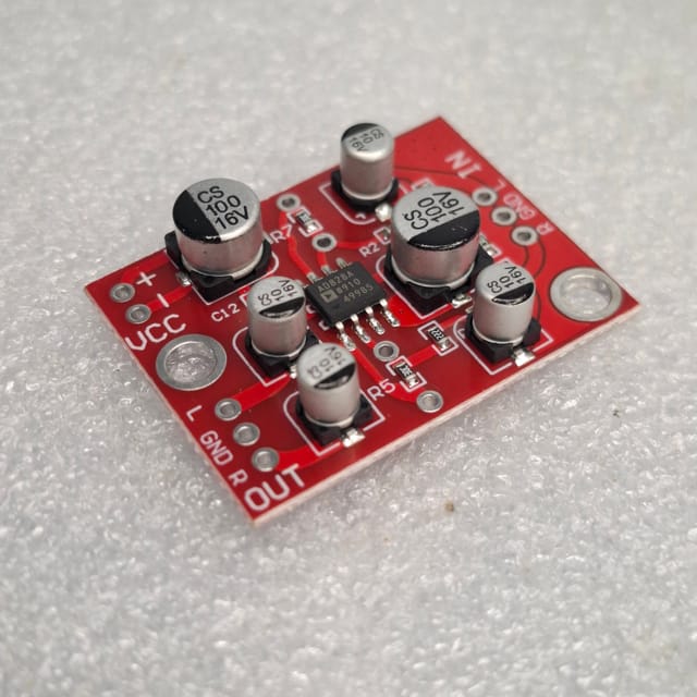 AD828 stereo preamplifier board 5V - 15V DC_img_4