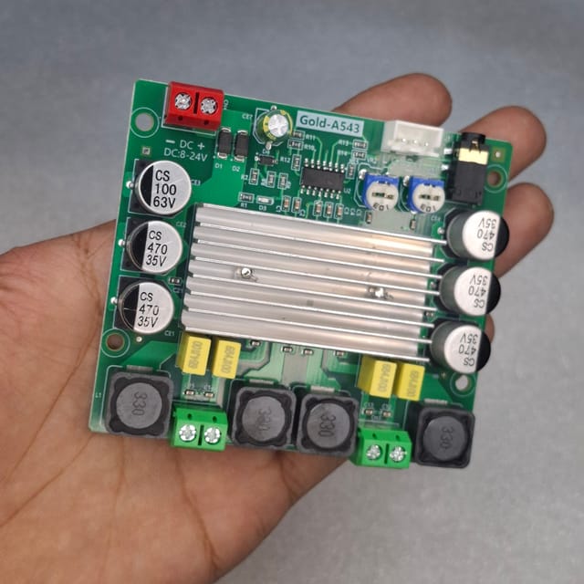 Gold-A543 TPA3116D2 Stereo Audio Amplifier_img_1