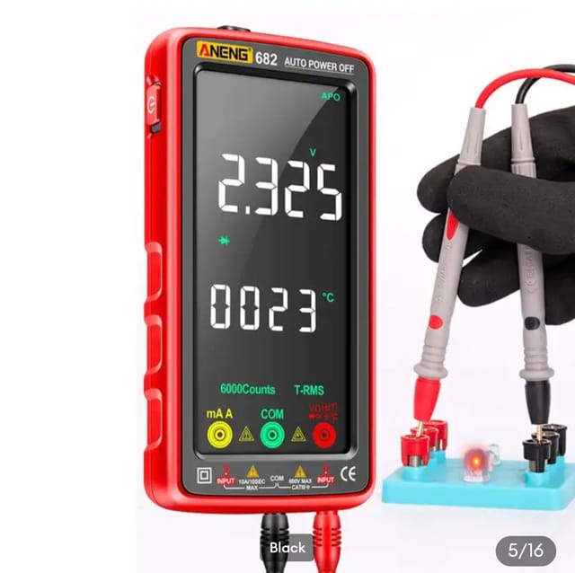ANENG 682 smart digital multimeter. It is a rechargeable, auto-ranging meter_img_3