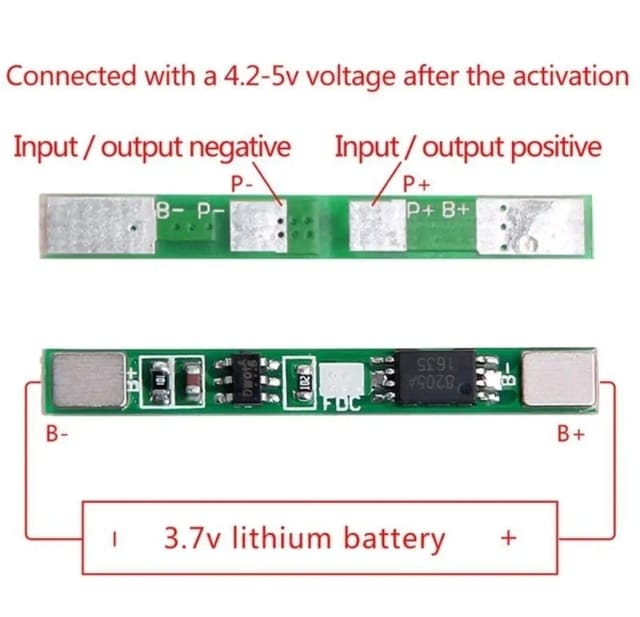 1S BMS 2.5A For Lithium Iron & Lithium polymer batterys_img_1