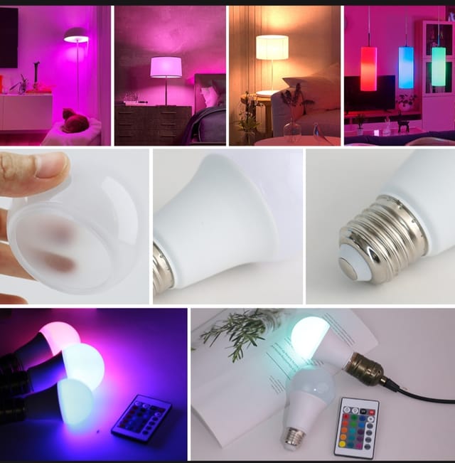 220V Remote Control RGB LED Light_img_5