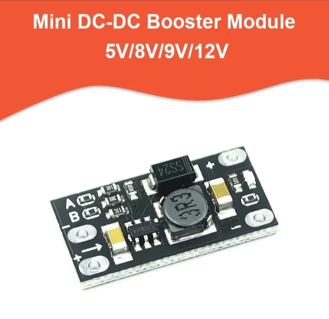 Mini Boost Converter 3.7V to 5V/ 8V/ 9V