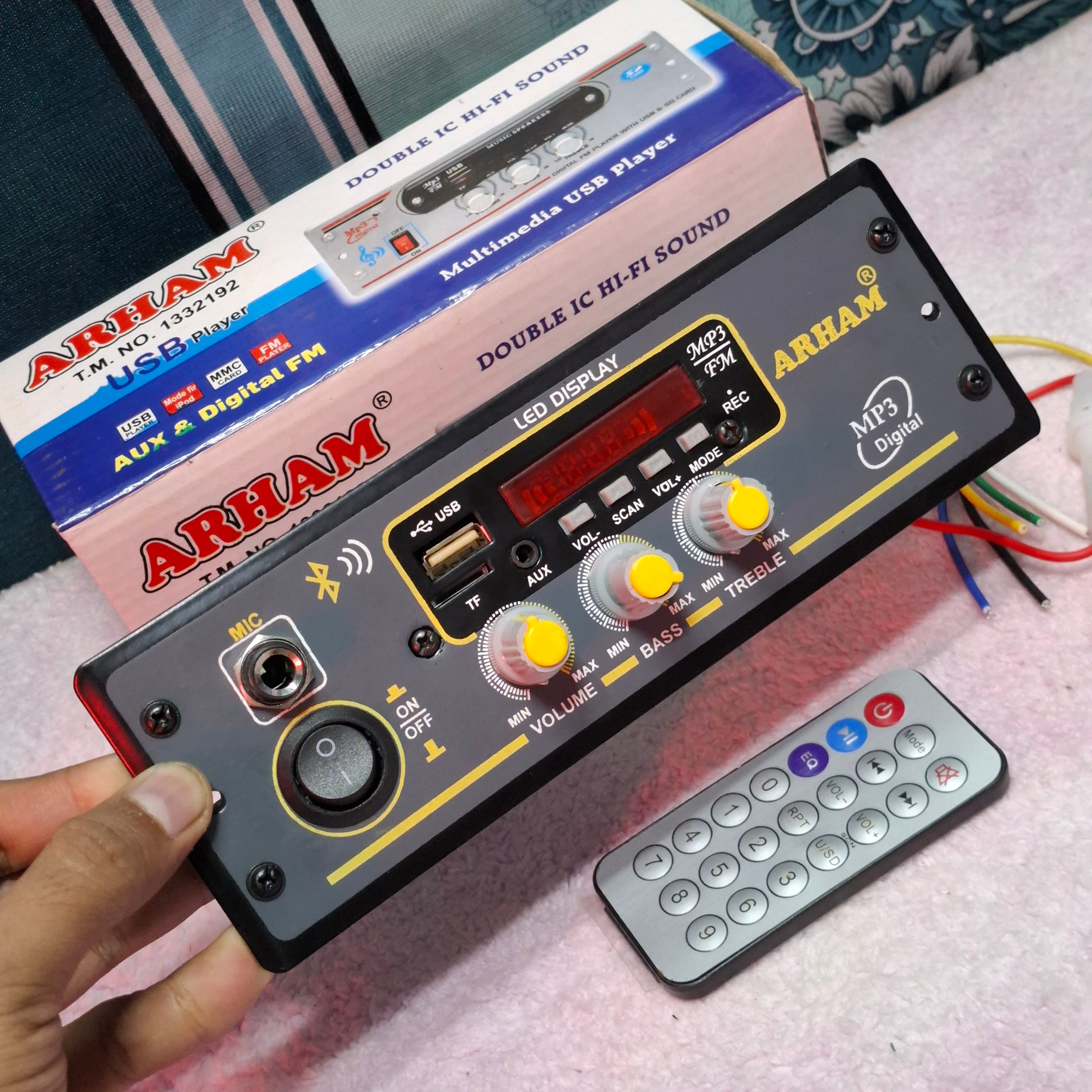 Car Amplifier 12V DC