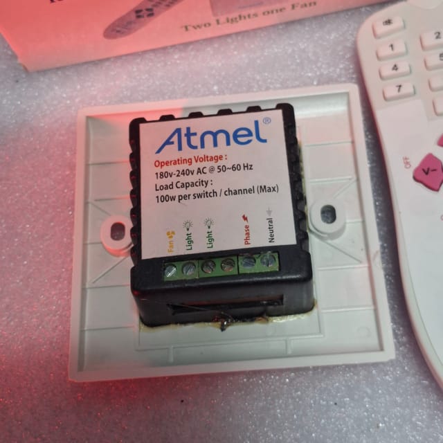 Remote Control Electric Switch & Fan Regulator_img_2