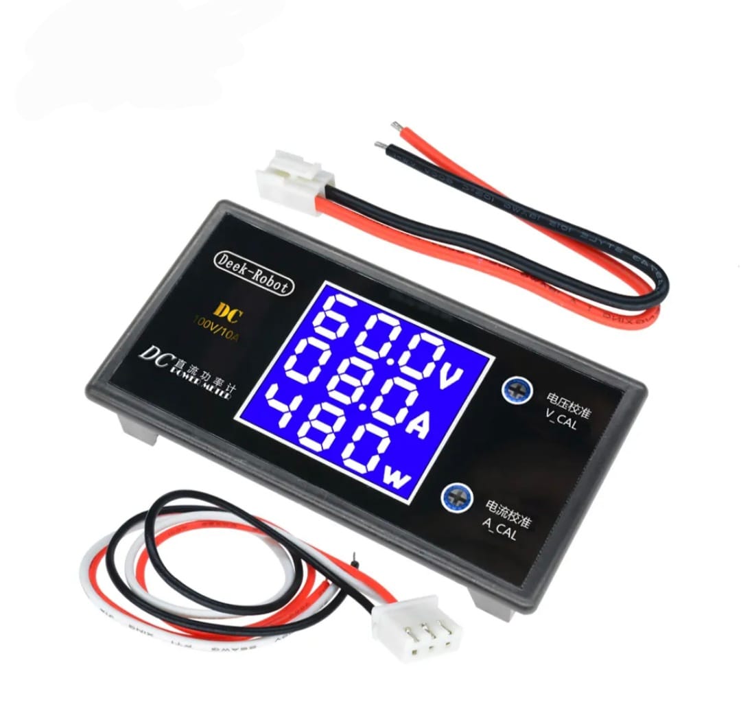 Volt, Ampere & Watt Digital Metre 100V 10A