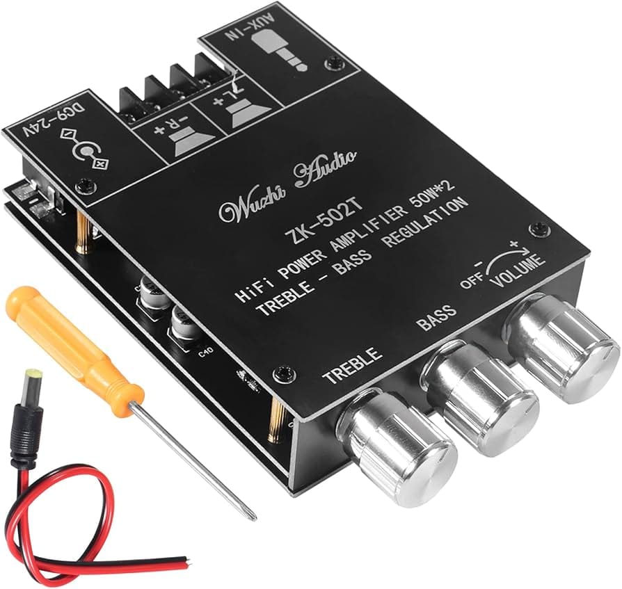 ZK-502T + APP 50W + 50W APP Supported  Ampilifier