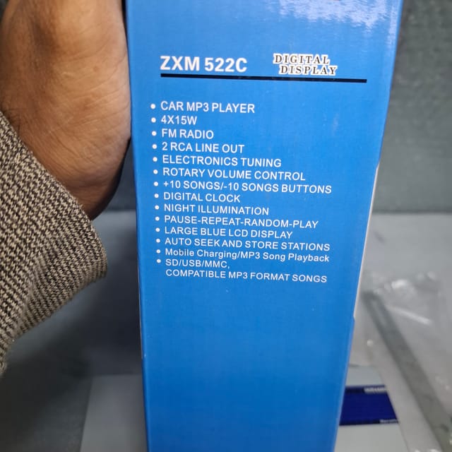 ZXM 522C CAR MP3 PLAYER 12V DC_img_7