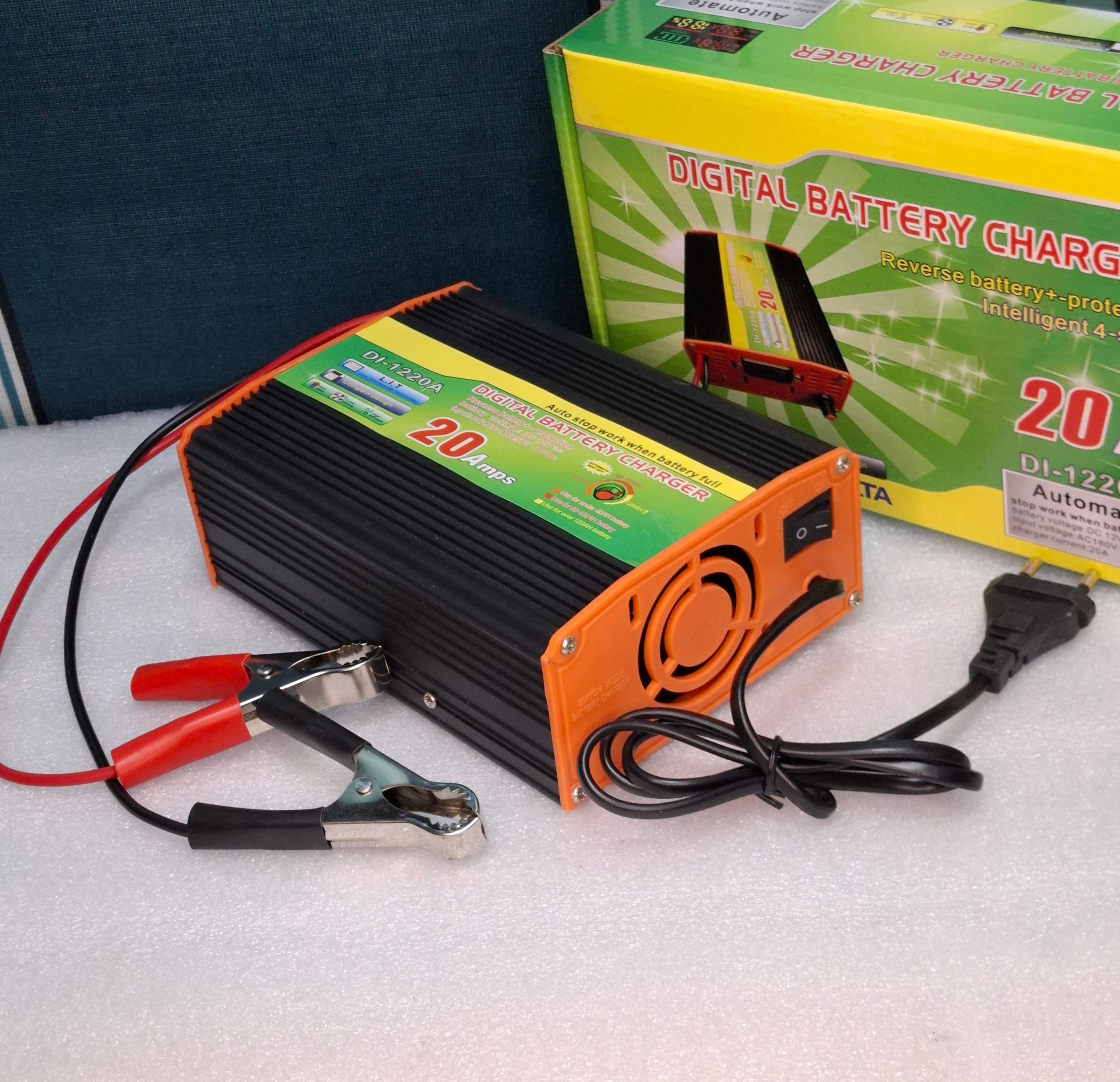 12V Digital Autocut Battery Charger 20A