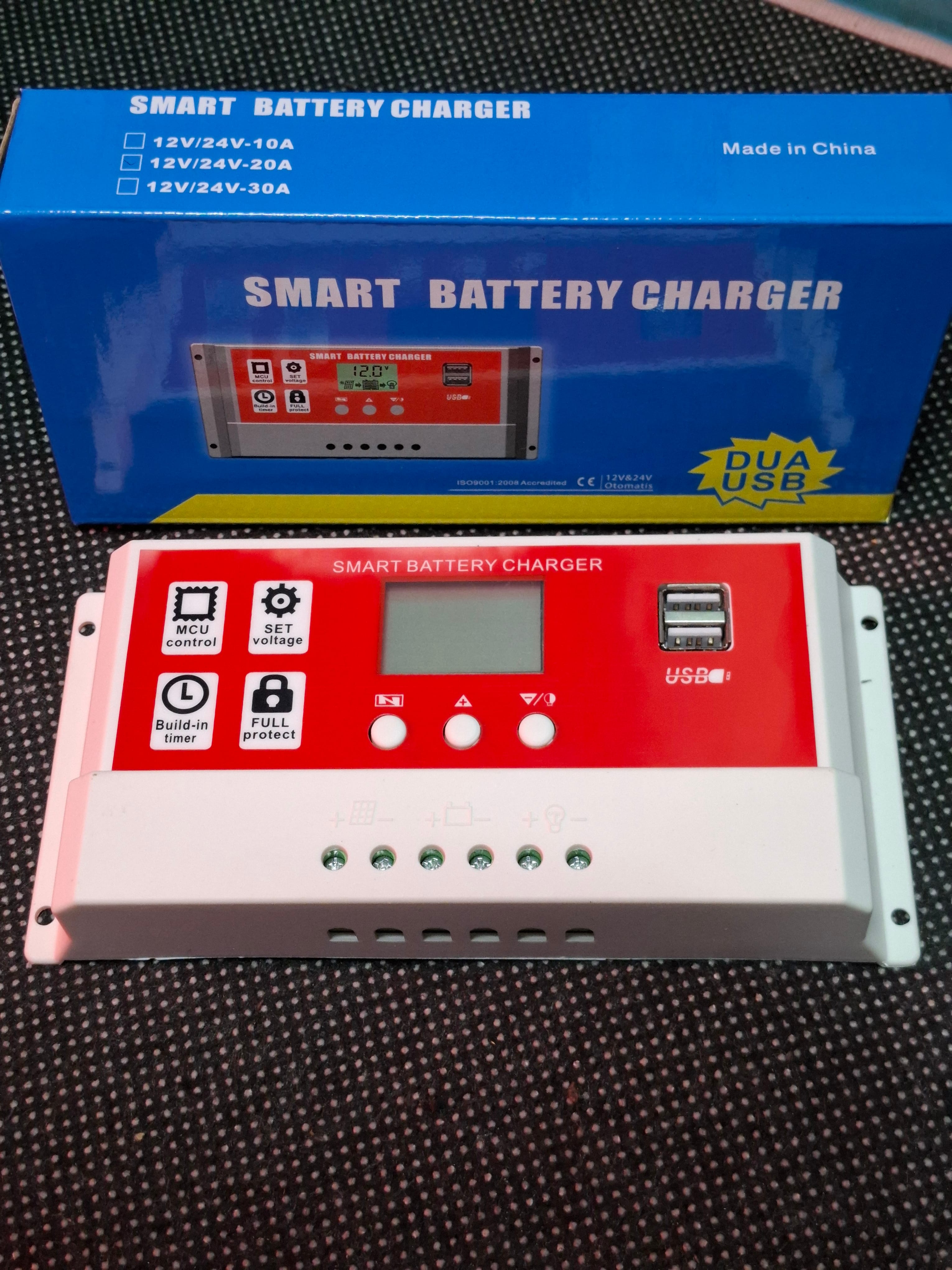 Smart Solar Charge Controller 12V/24V 20A
