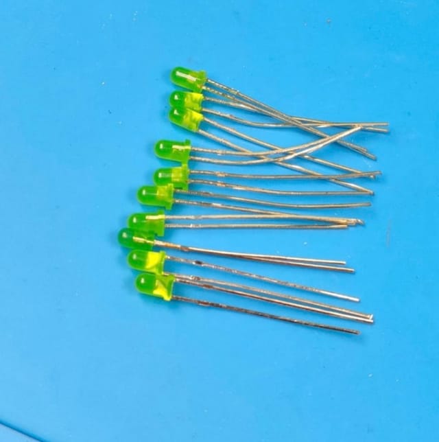 green colour indicator LED 3mm (10 PCS)_img_1