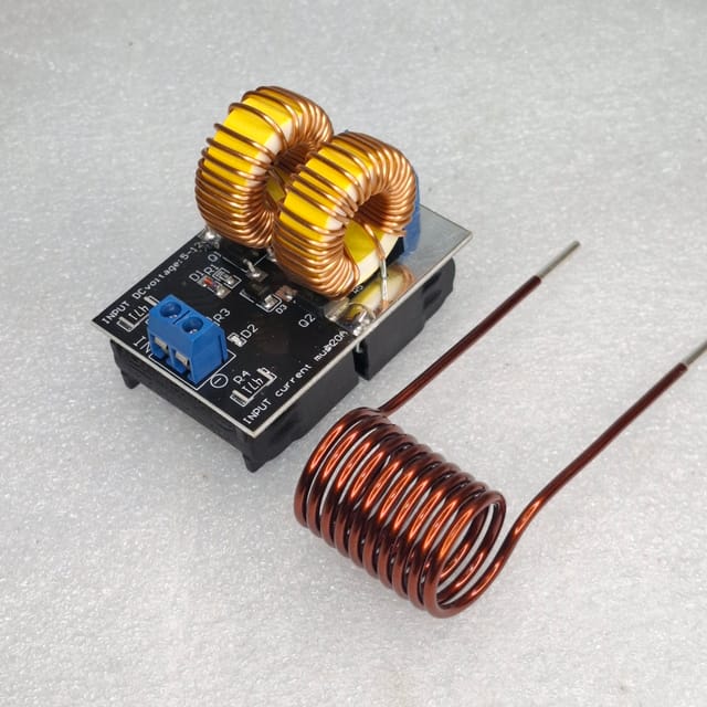 ZVS Induction Heating Power Supply Module with a heating coil 120Watt_img_0