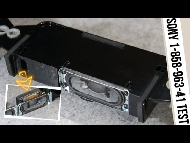 2PCS Sony TV Speakers 963-11 Made in  Vietnam 8ohm 10Watt_img_2