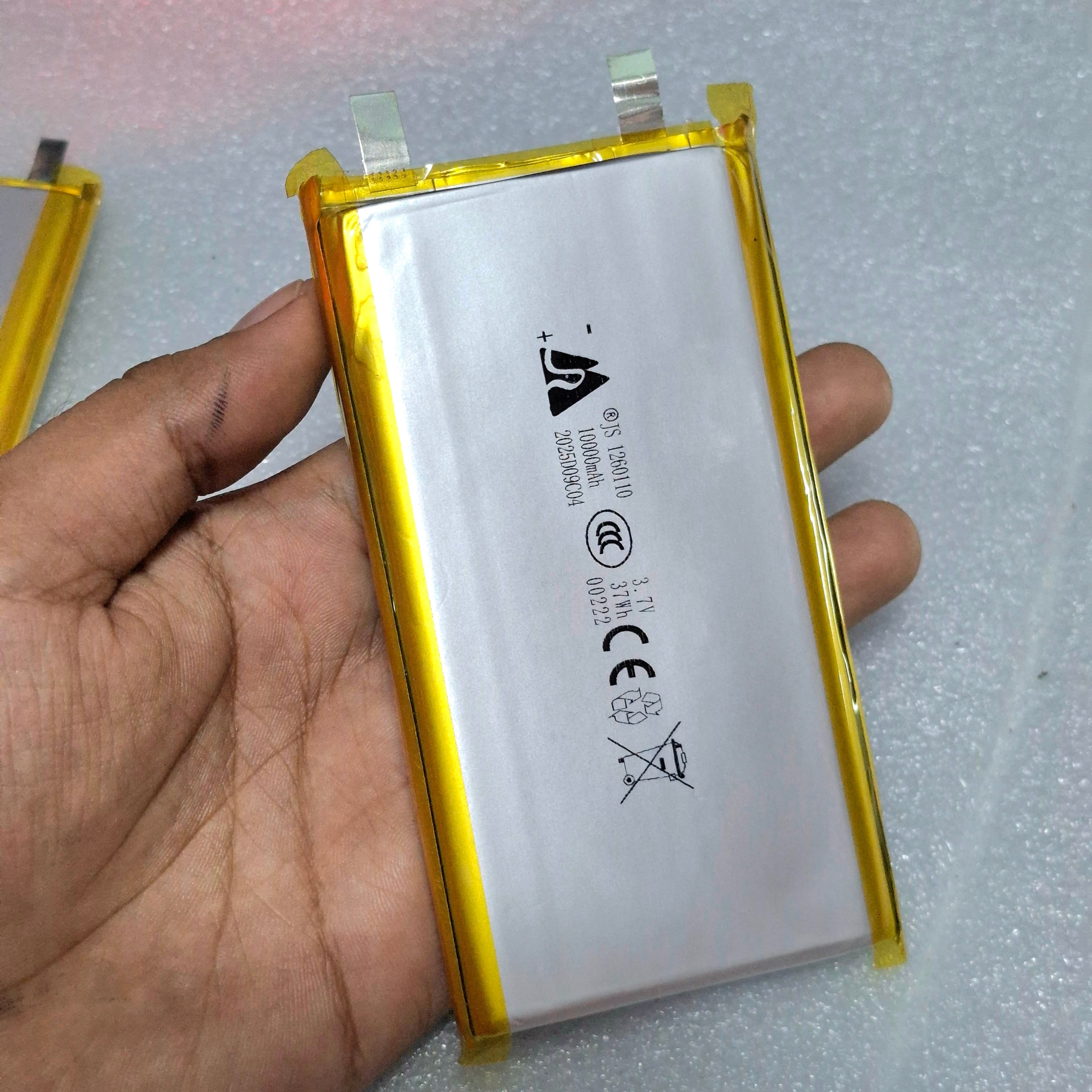 3.7V 10000 mAh New Lithium polymer battery
