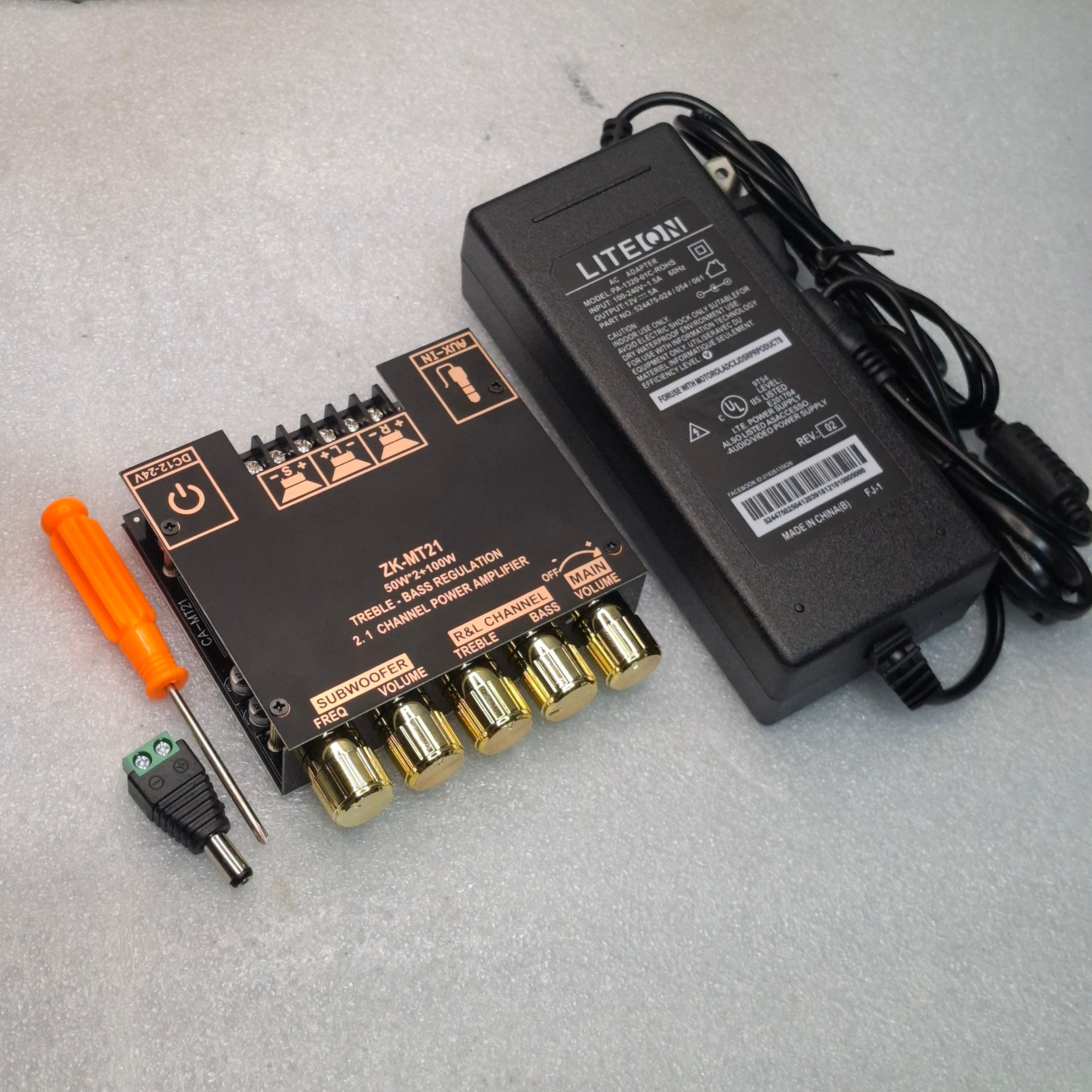 ZK-MT21 & Power Supply Amplifier Gold Edition