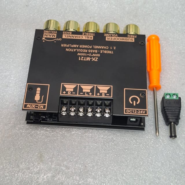 ZK-MT21 & Power Supply Amplifier Gold Edition_img_4