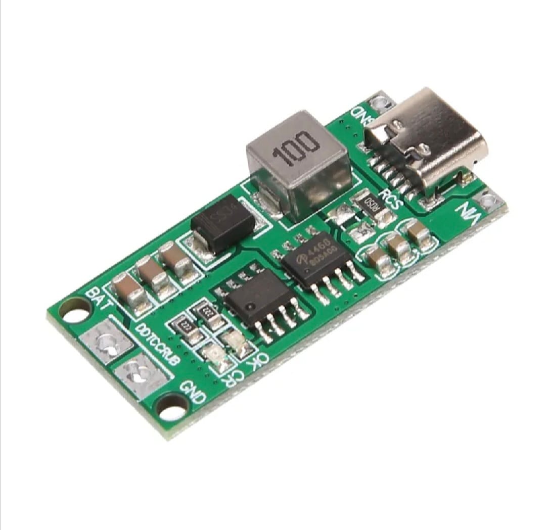 12V lithium battery charger module with a Type-C input  3S 2A